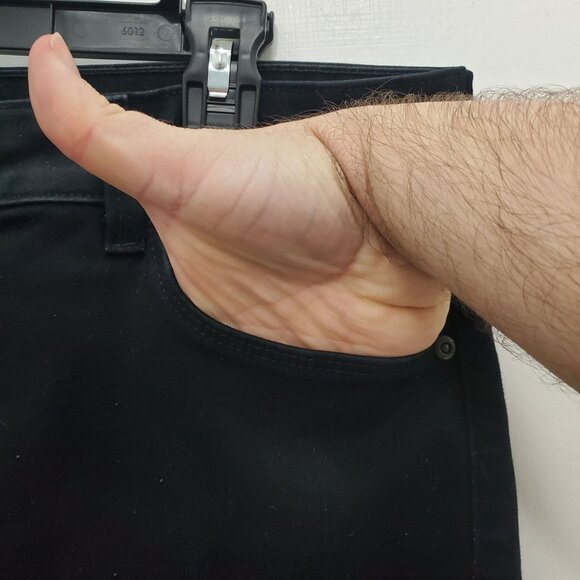 Not Your Daughters Jeans NYDJ Petite Plus Jet Black Stretch Skinny Jeans 14P - Picture 2 of 9